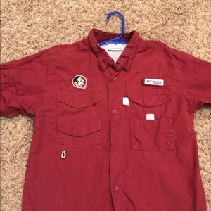 Boys FSU Columbia shirt